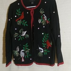 Cardinal Cardigan